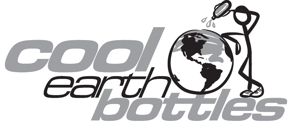 cool earth bottles logo black